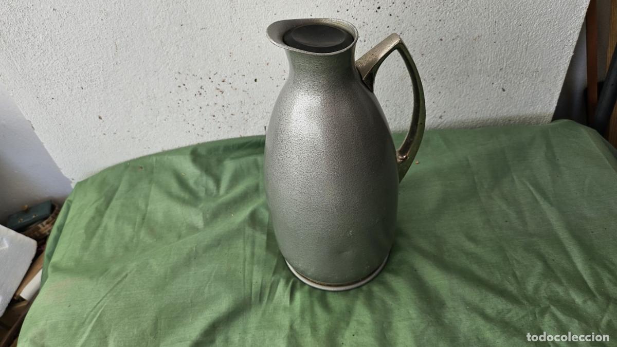 Vintage: jarra de termo en aluminio - Foto 2