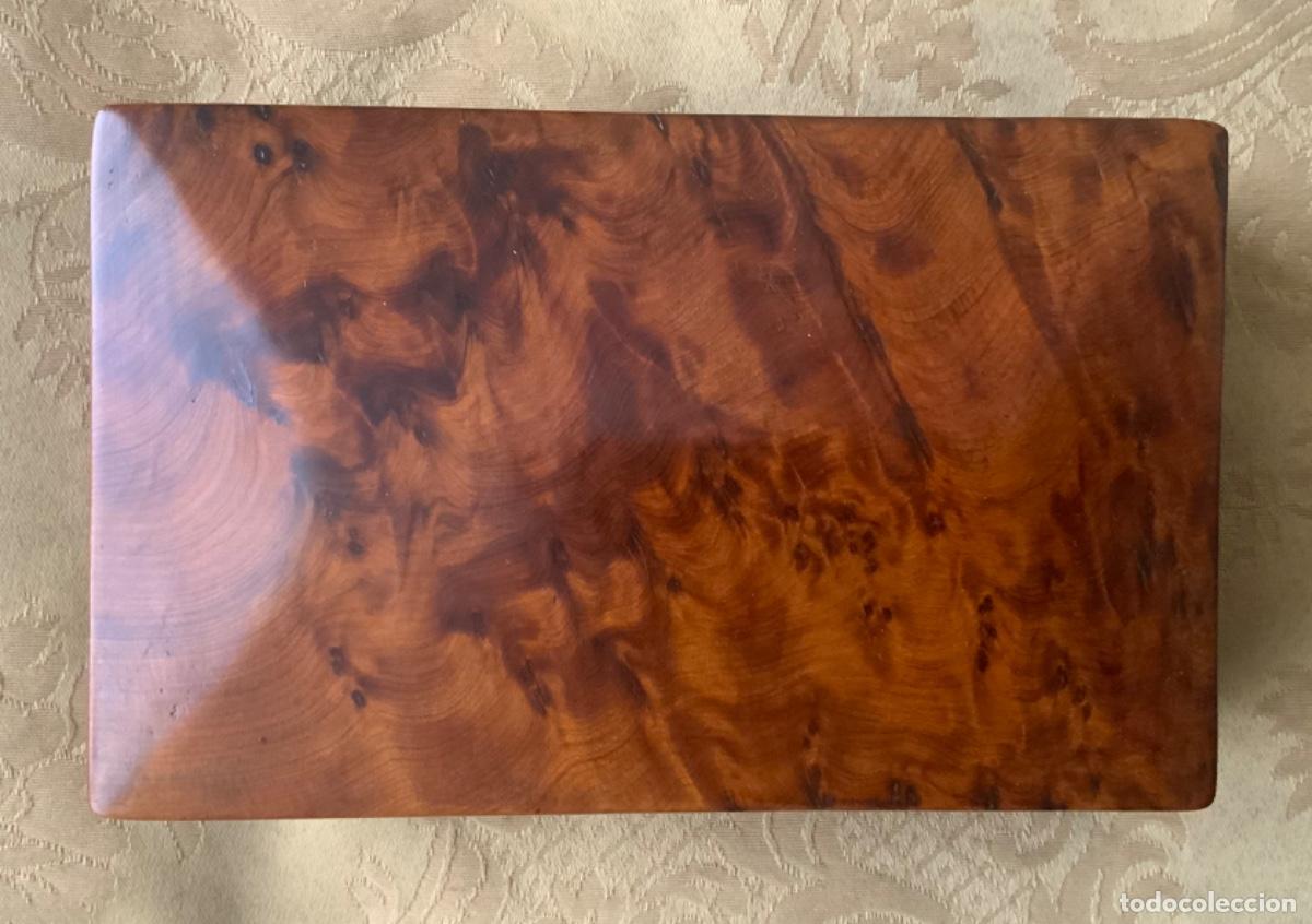 Vintage: CAJA MADERA RAIZ DE TUYA