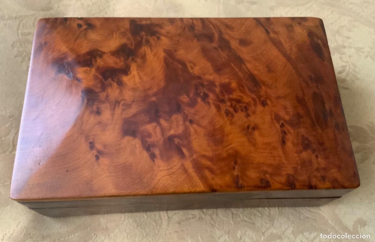 Vintage: CAJA MADERA RAIZ DE TUYA - Foto 3
