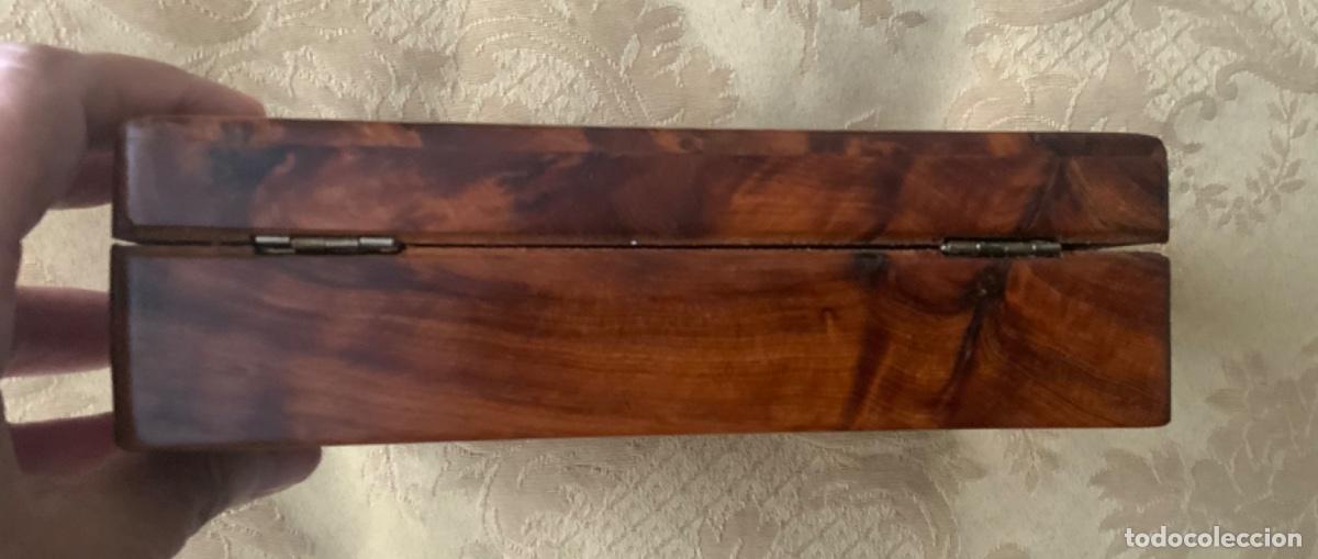 Vintage: CAJA MADERA RAIZ DE TUYA - Foto 4
