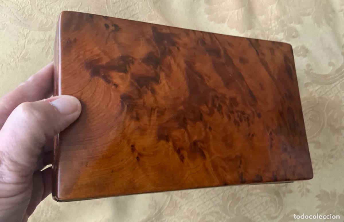 Vintage: CAJA MADERA RAIZ DE TUYA - Foto 5