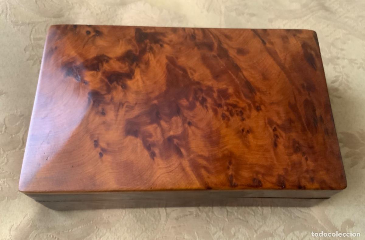 Vintage: CAJA MADERA RAIZ DE TUYA - Foto 7