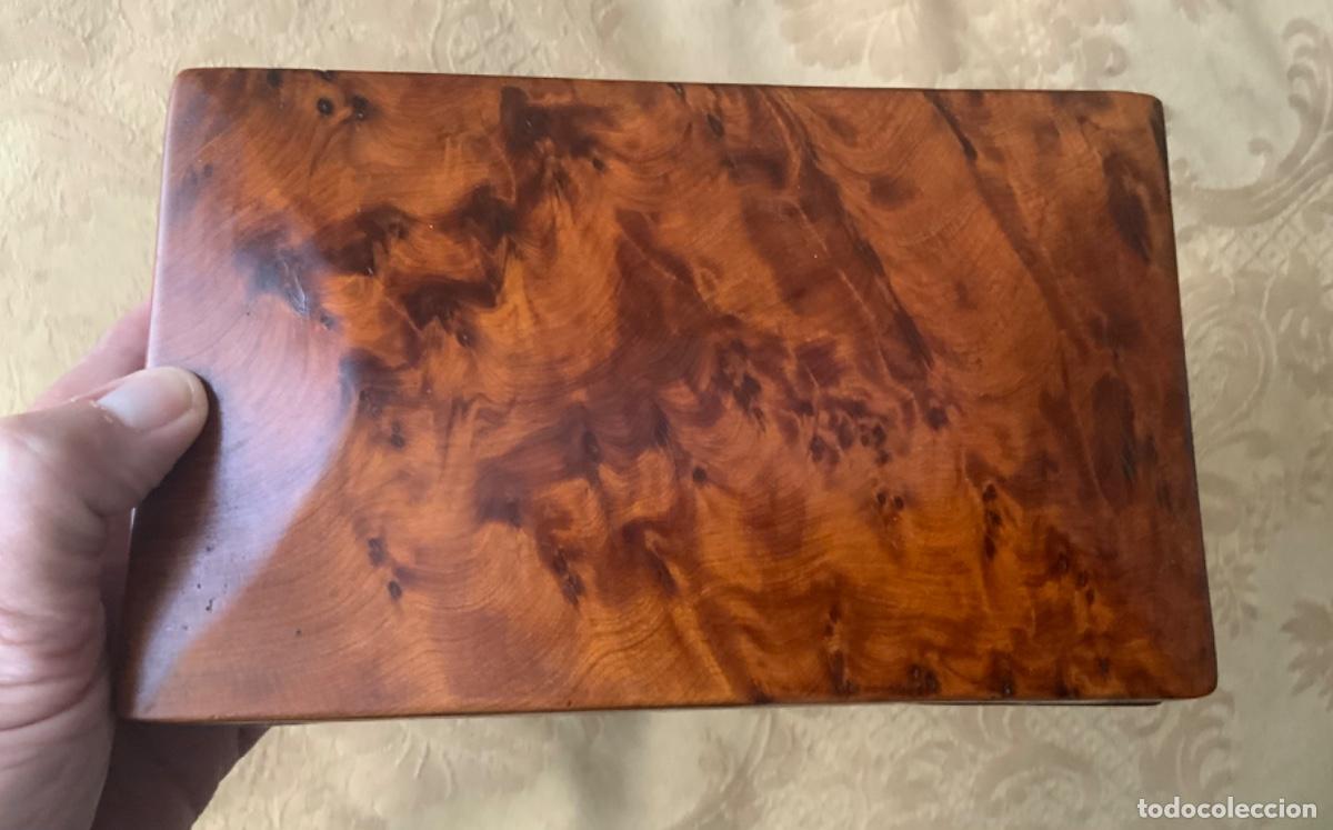 Vintage: CAJA MADERA RAIZ DE TUYA - Foto 10