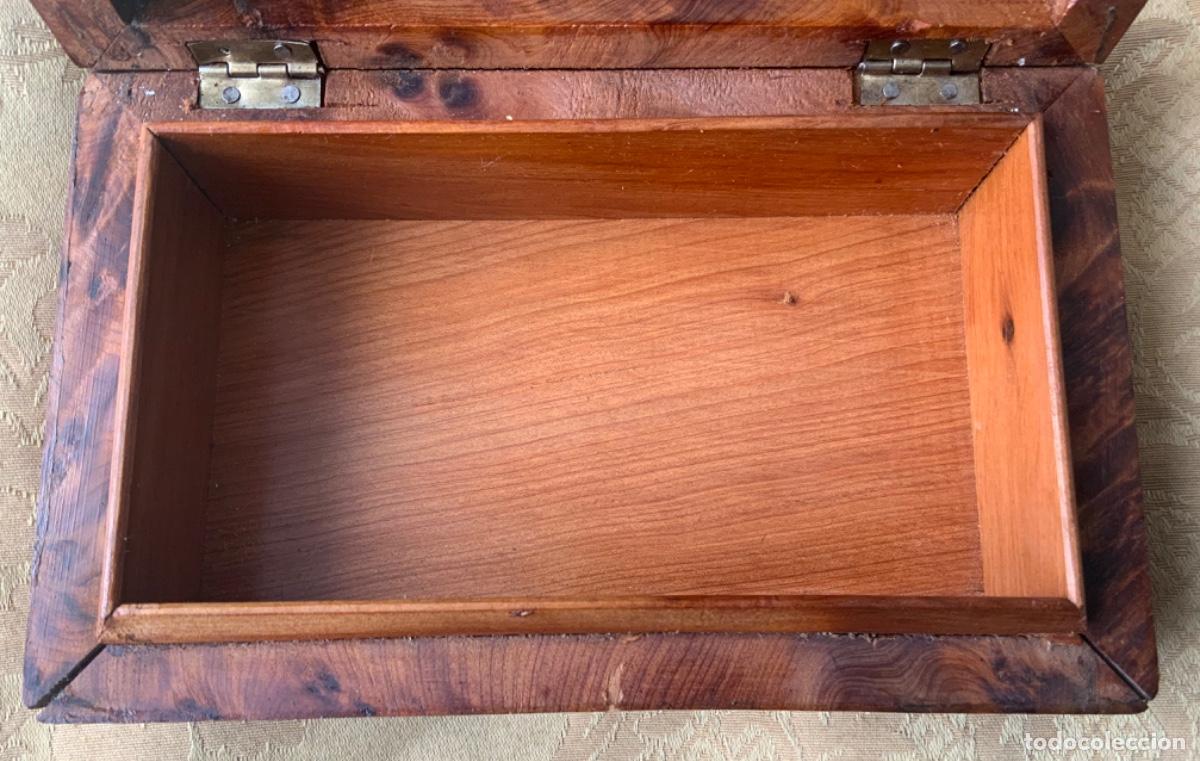 Vintage: CAJA MADERA RAIZ DE TUYA - Foto 14