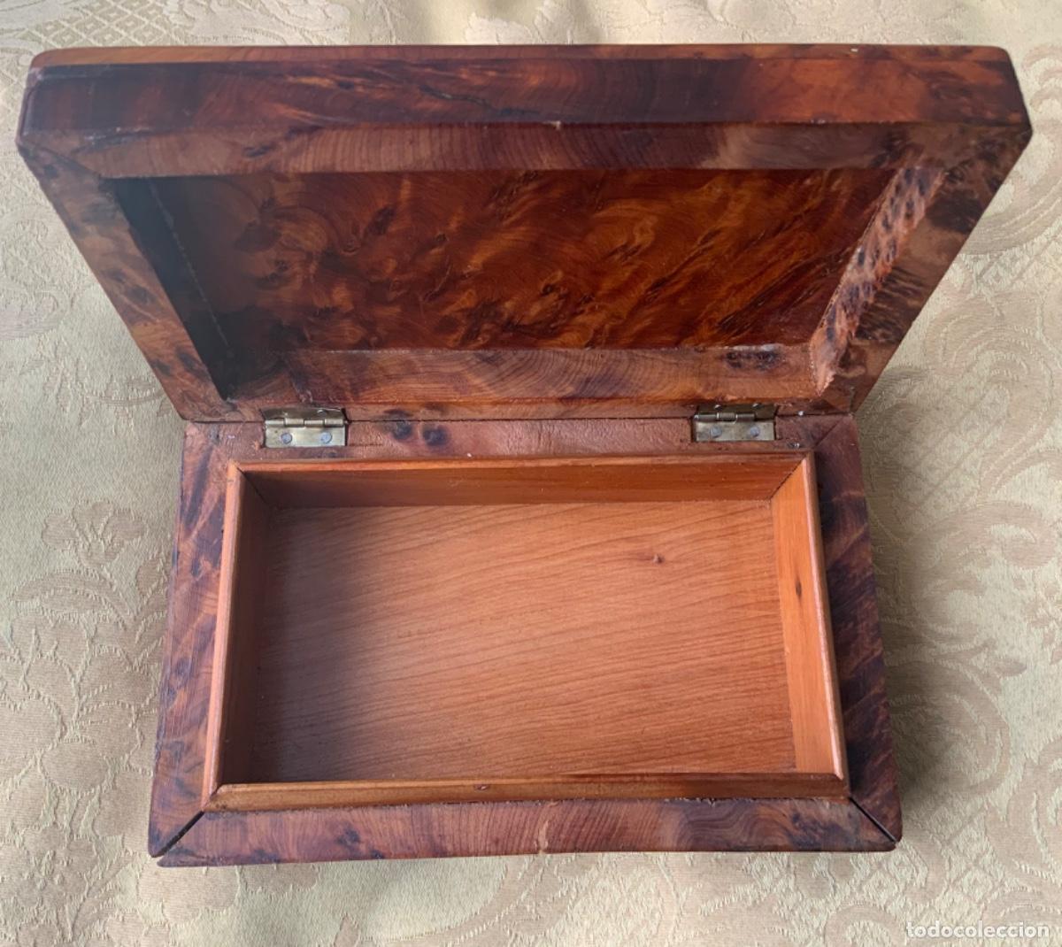 Vintage: CAJA MADERA RAIZ DE TUYA - Foto 16