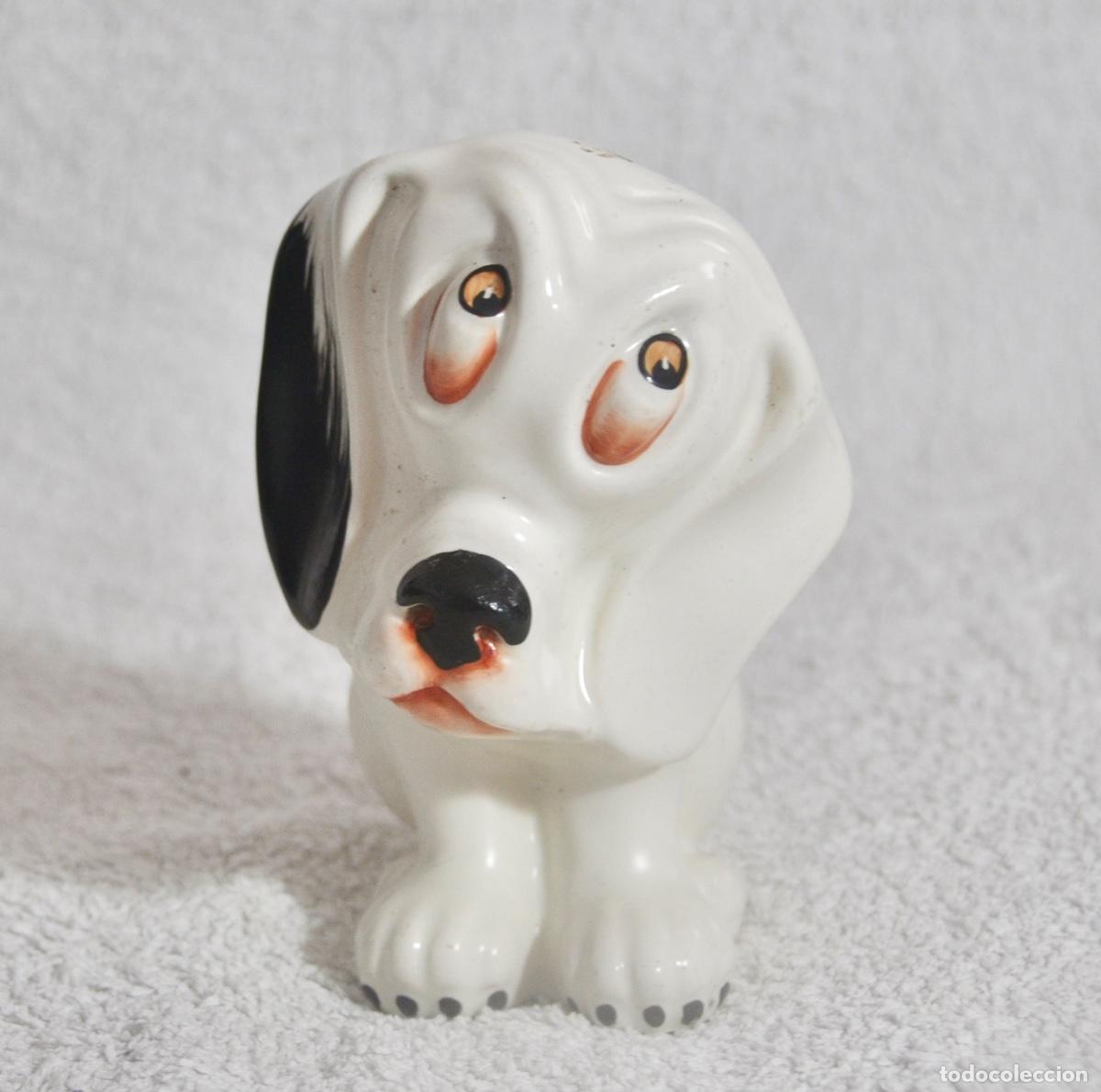 Vintage: Perro Crown Devon Inglaterra - Foto 1
