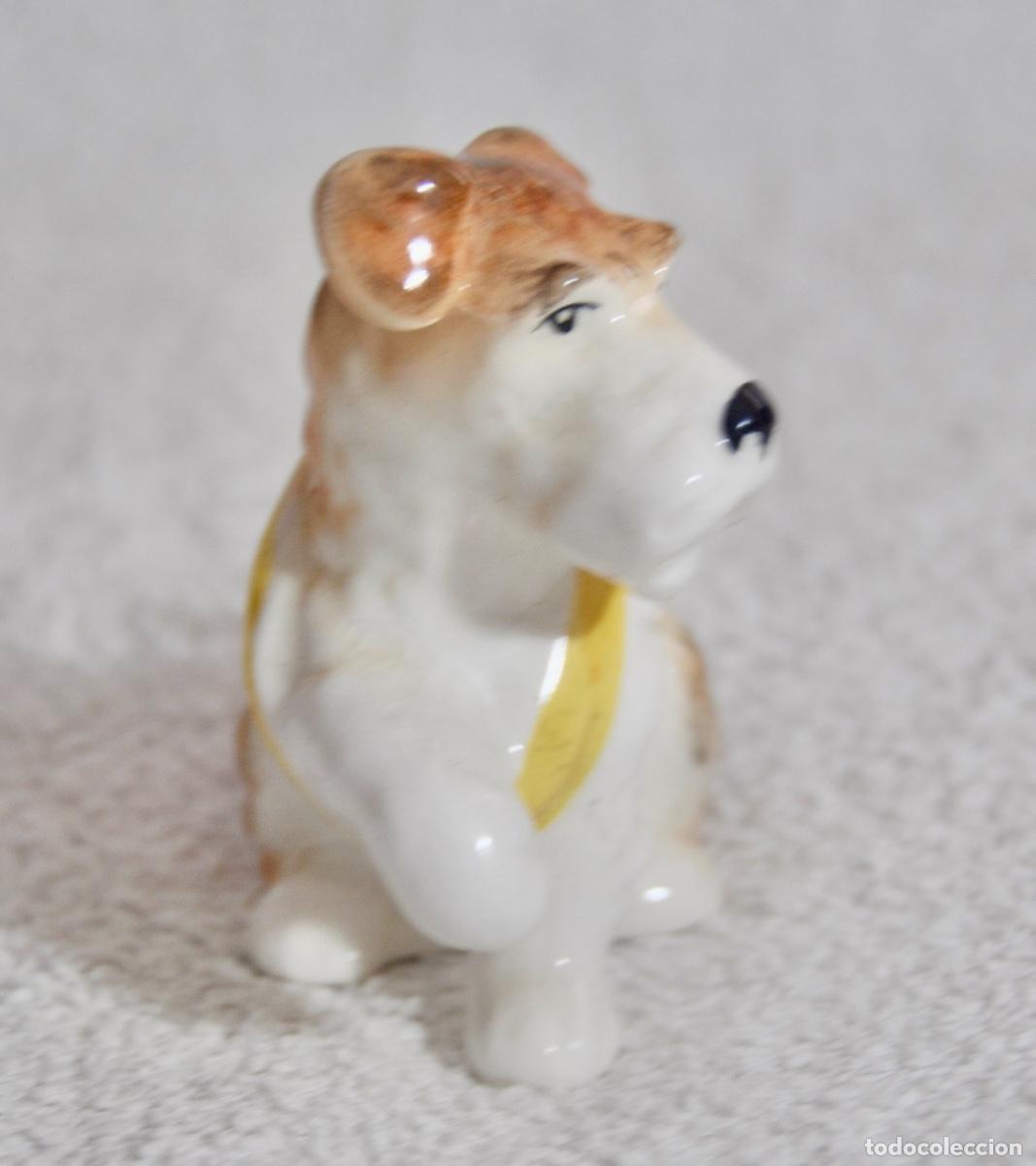 Vintage: Perro pata herida marron de Sylvac - Foto 4