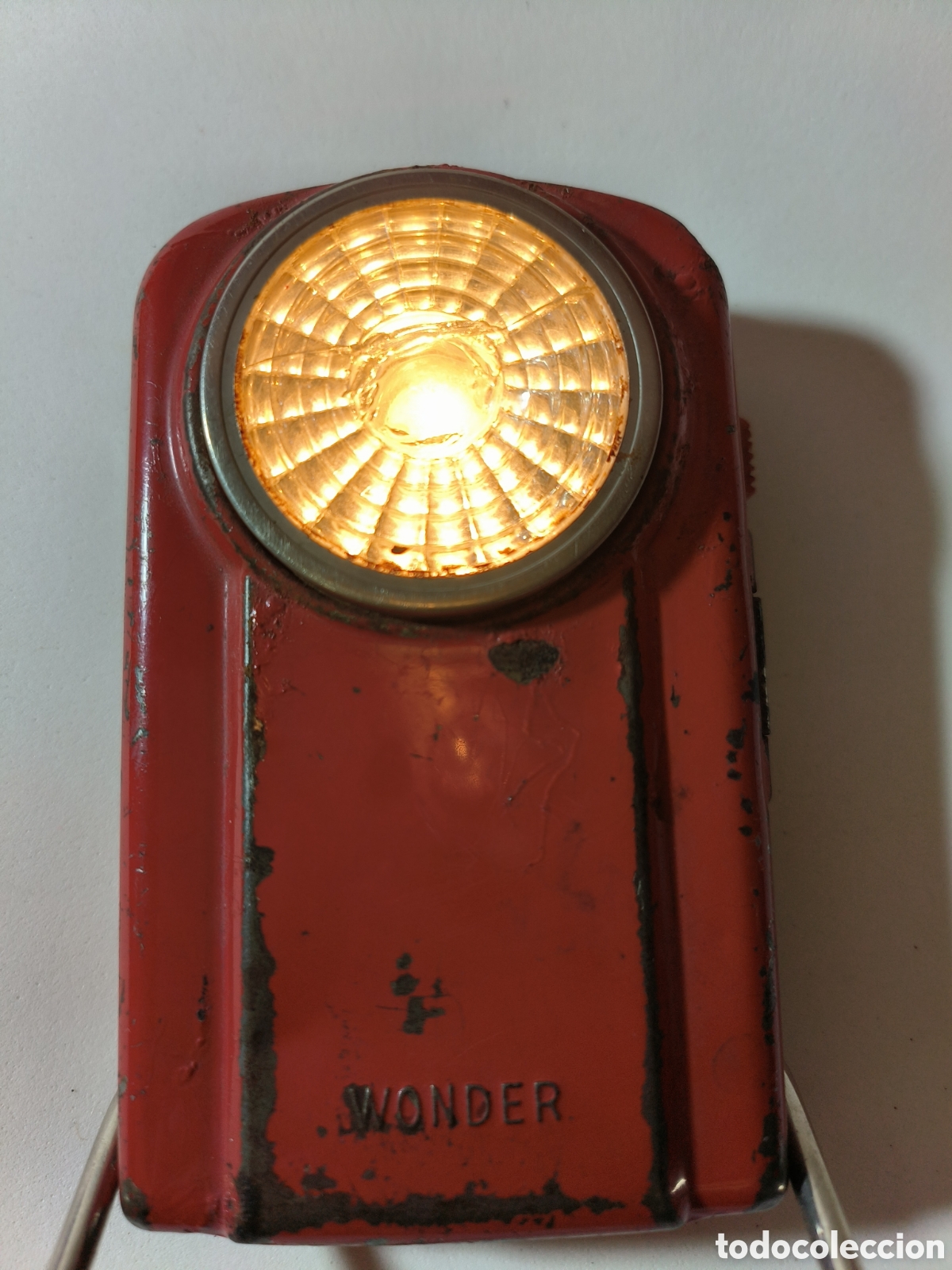 Vintage: Antigua linterna Wonder - Foto 9