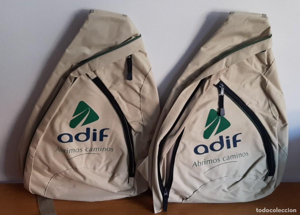 Vintage: Mochilas publicidad ADIF - Foto 1