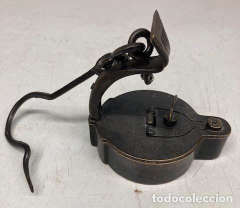 Vintage: Antiguo candil de lat&oacute;n - Foto 3