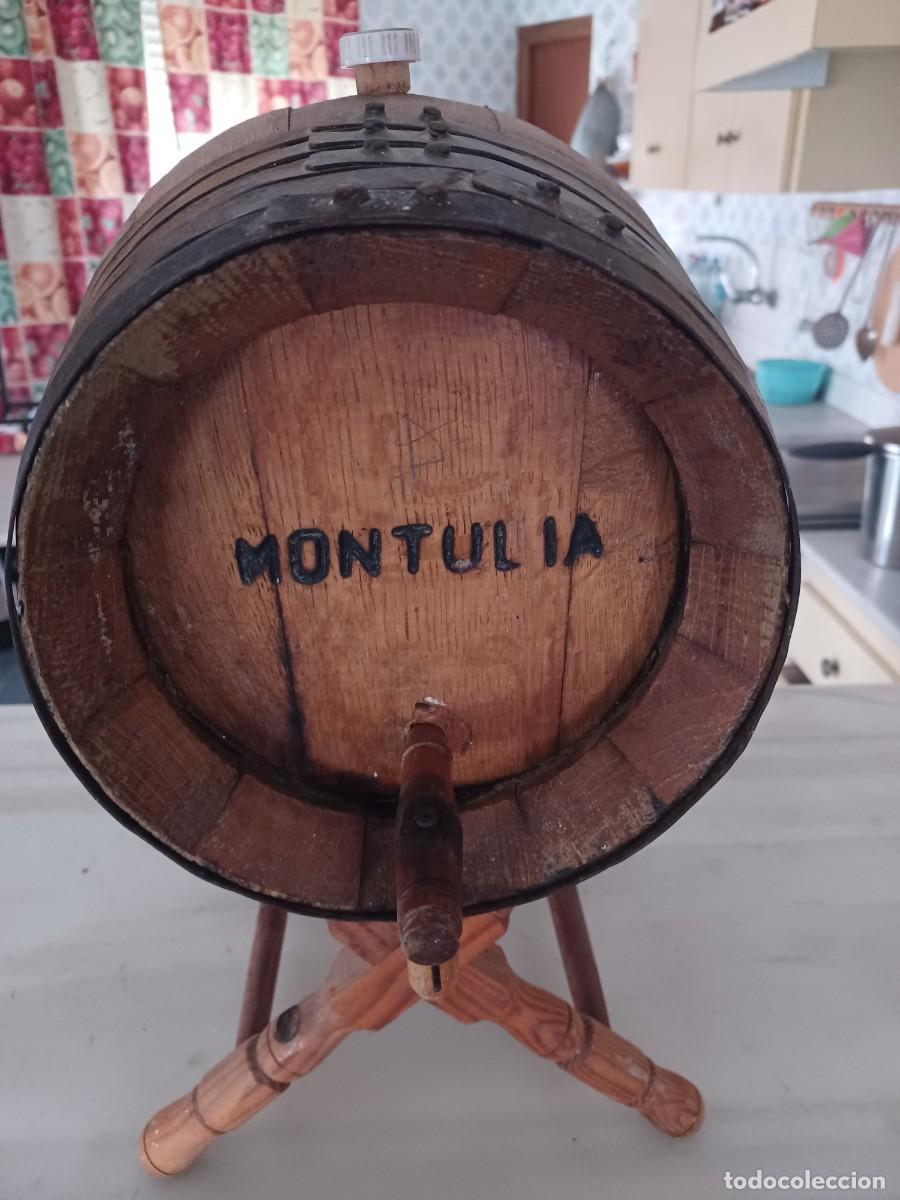 Vintage: Barril tonel decorativo montulia