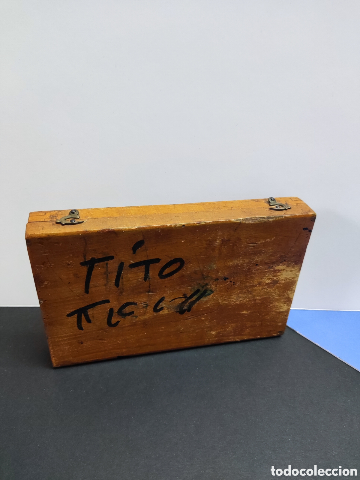 Vintage: Estuche de compases y tiral&iacute;neas antiguos - Foto 4
