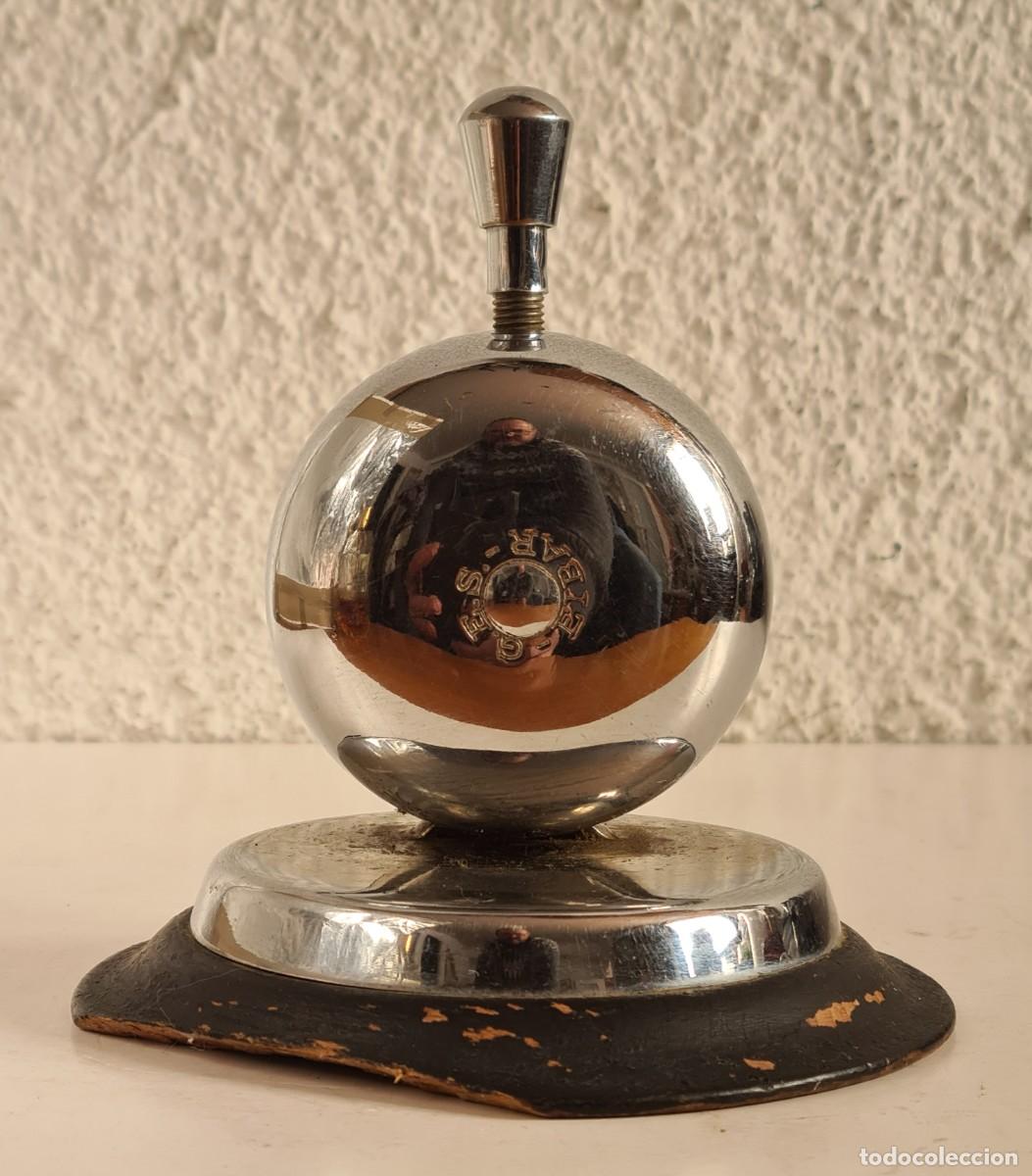 Vintage: Timbre de Recepci&oacute;n Hotel - G.E.S. Eibar - Decoraci&oacute;n Sobremesa Vintage