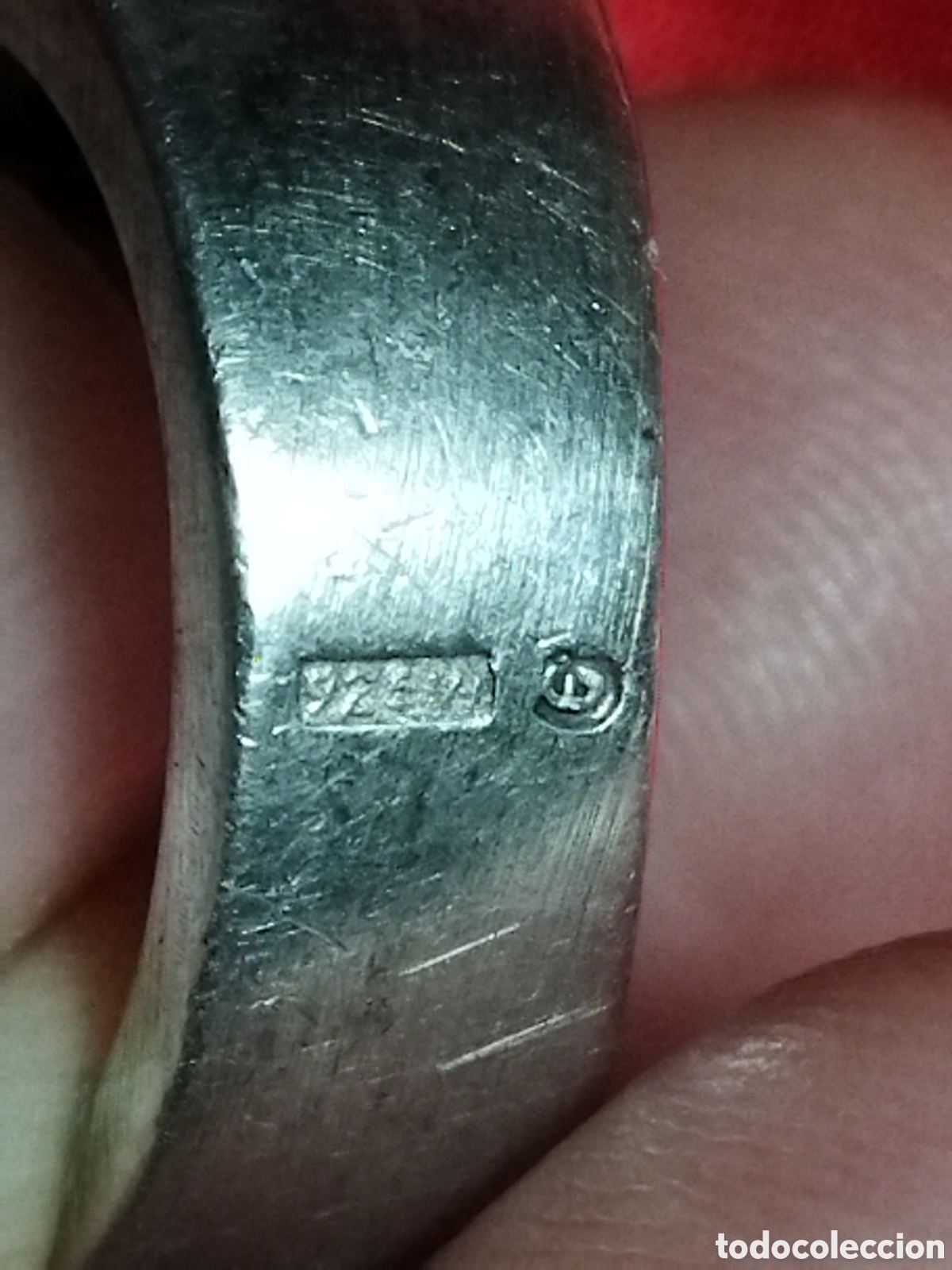 Vintage: Anillo de plata y citrino - Foto 4