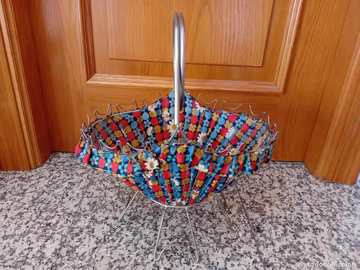 Vintage: Cesta costurero d&eacute;cada de los 60 - Foto 1