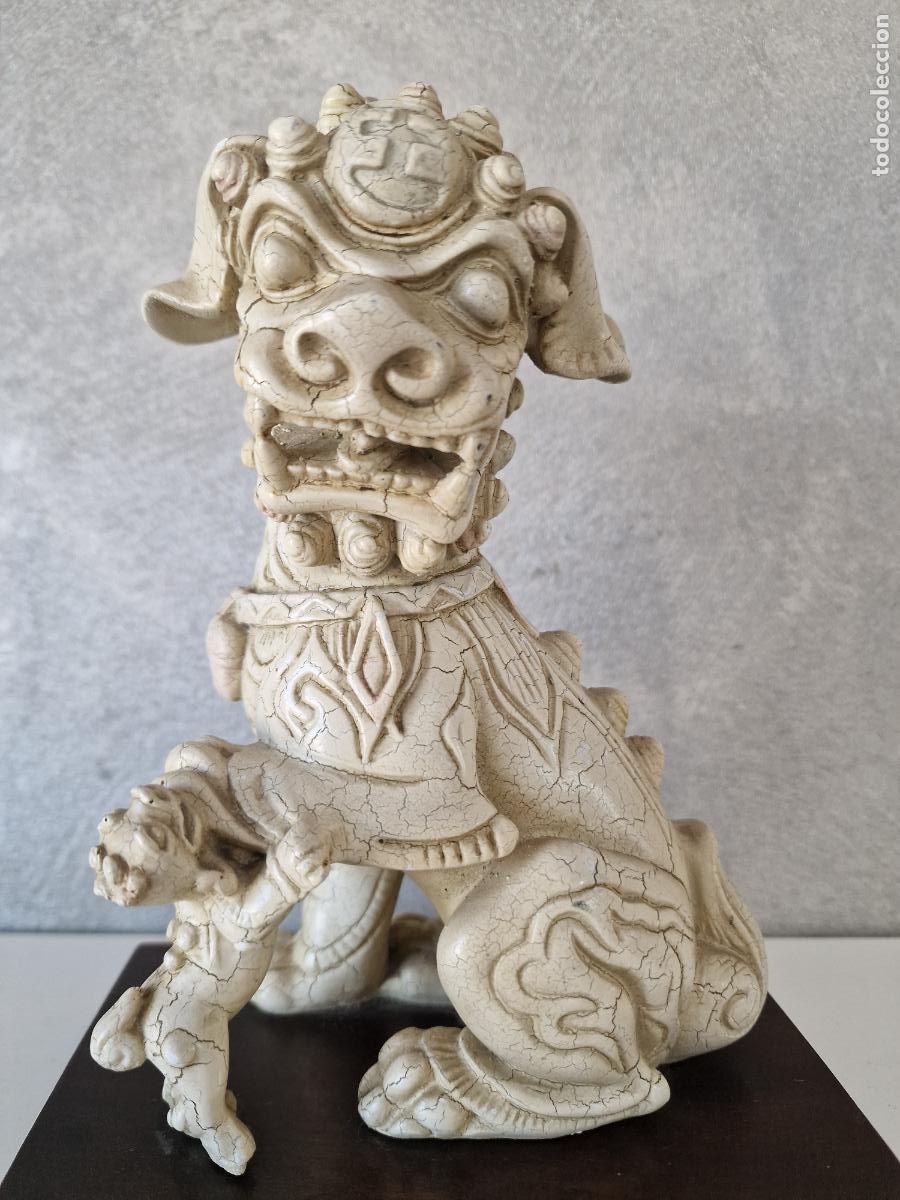Vintage: PERRO FOO DRAGON CHINO VINTAGE - Foto 2