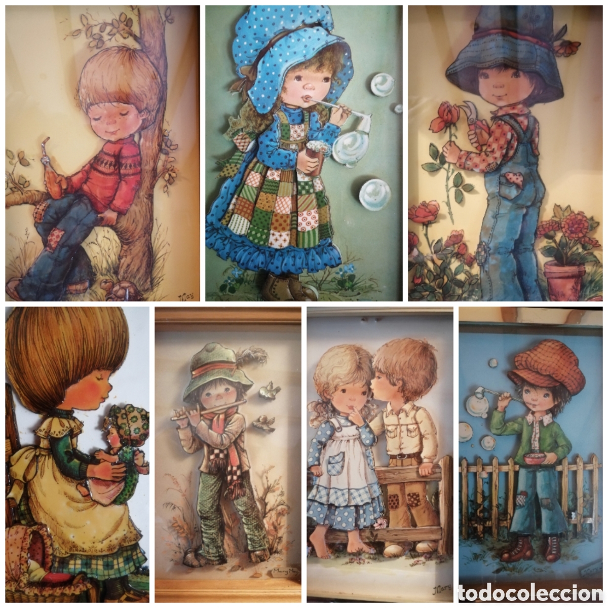 Vintage: Mary May 3D lote cuadros - Foto 18