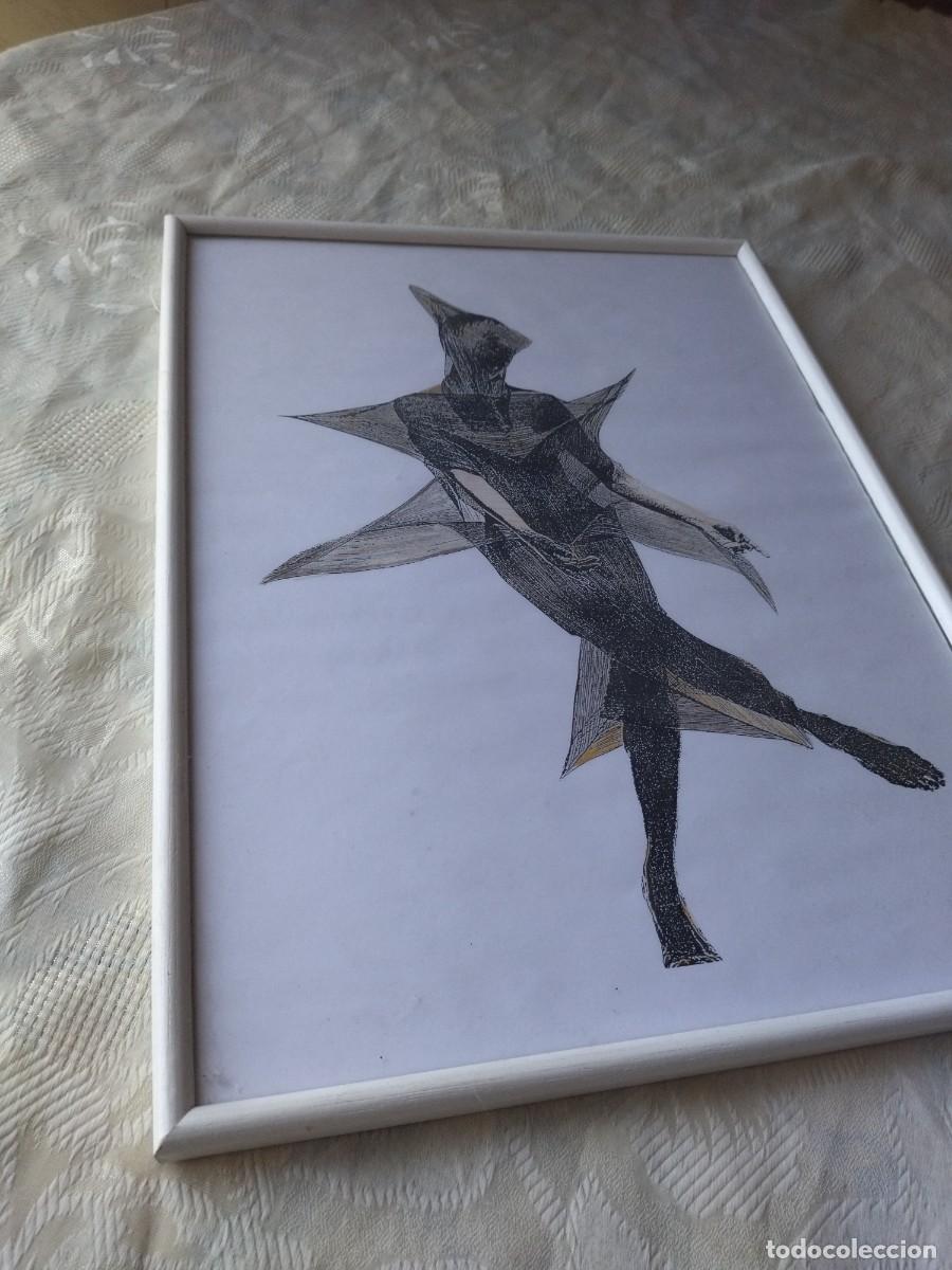 Vintage: Bonito Cuadro bailar&iacute;n abstracto. - Foto 4
