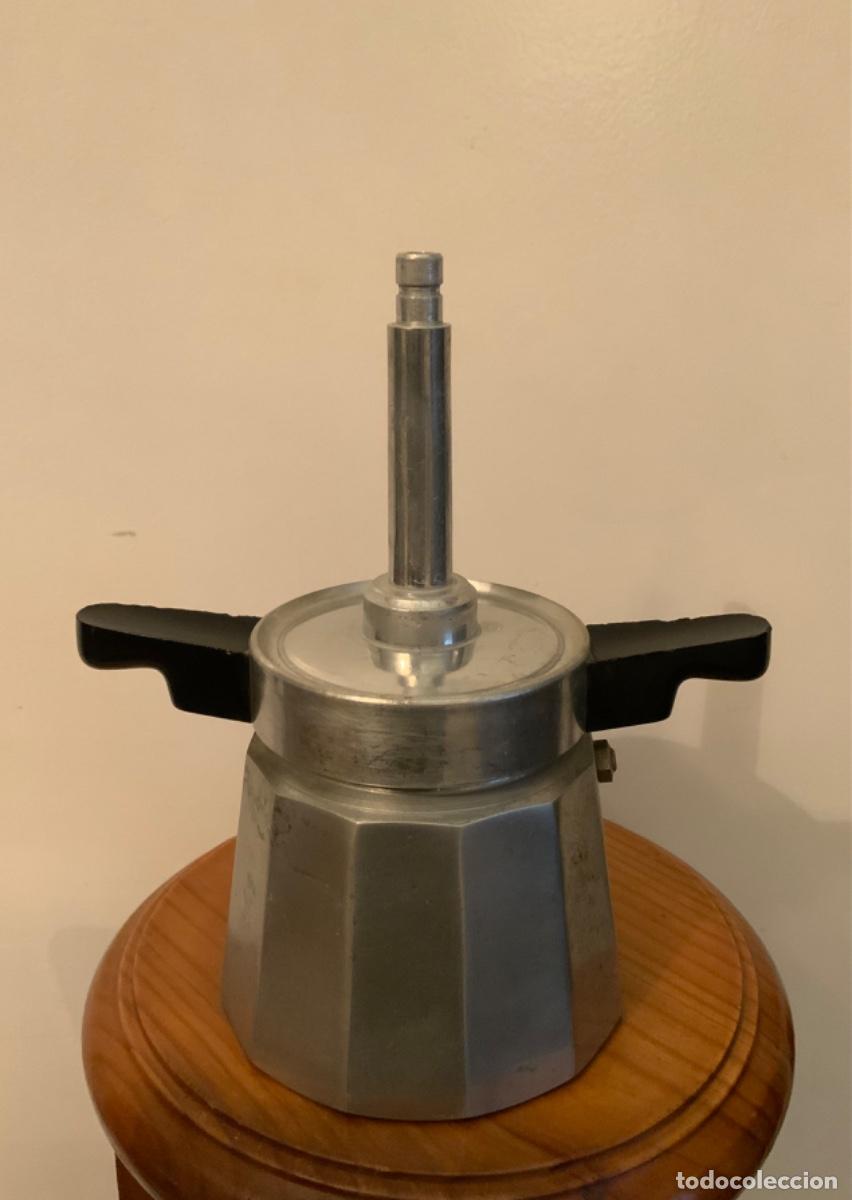 Vintage: ANTIGUA CAFETERA EXPR&Eacute;S ALUMINIO Y LOZA - Foto 13