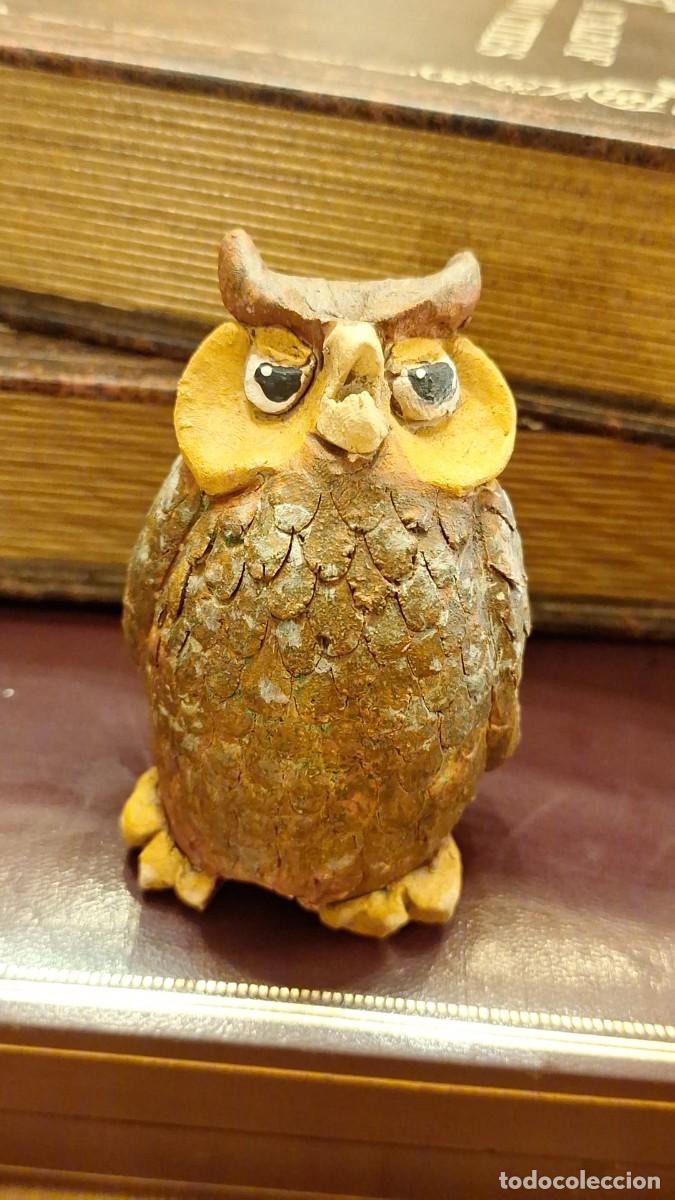 Vintage: B&uacute;ho de Barro Enfadado Hecho a mano