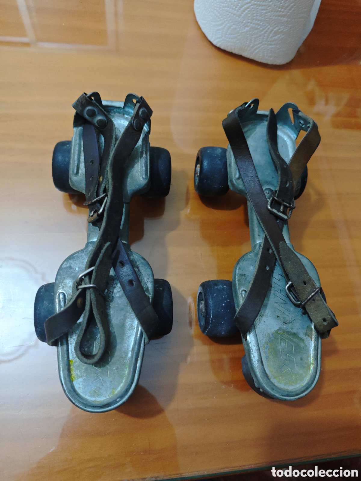 Vintage: Antiguos Patines Sancheski Ir&uacute;n. - Foto 1