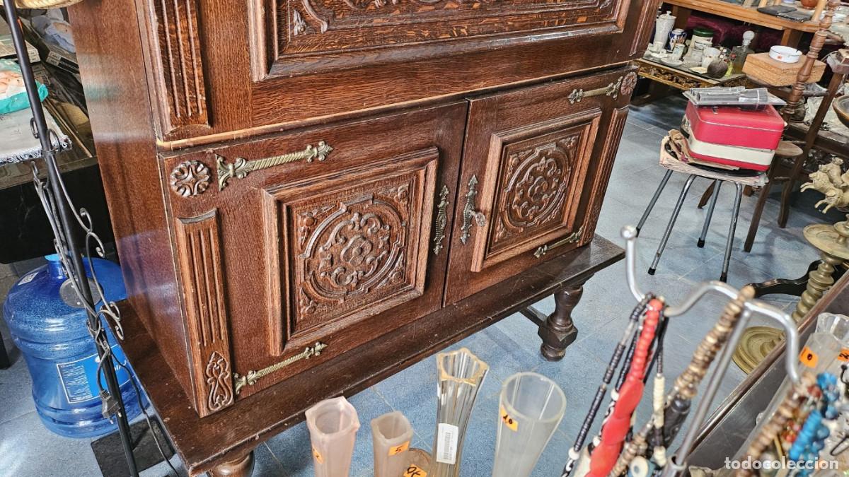 Vintage: mueble de madera labrado - Foto 3