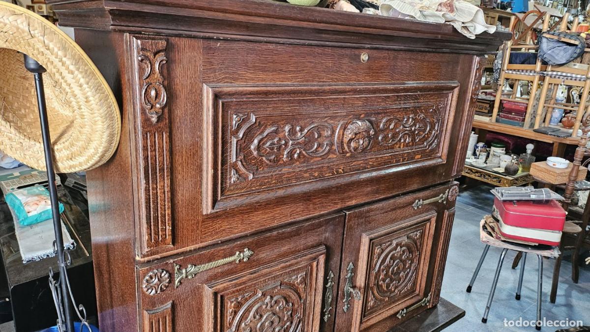 Vintage: mueble de madera labrado - Foto 4