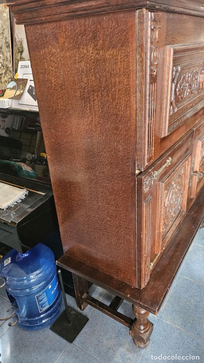 Vintage: mueble de madera labrado - Foto 5