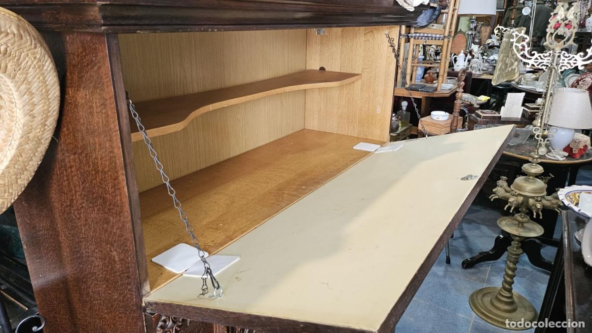 Vintage: mueble de madera labrado - Foto 6