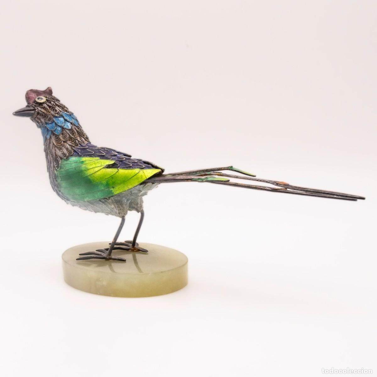 Vintage: Pajaritos Metal Esmaltado