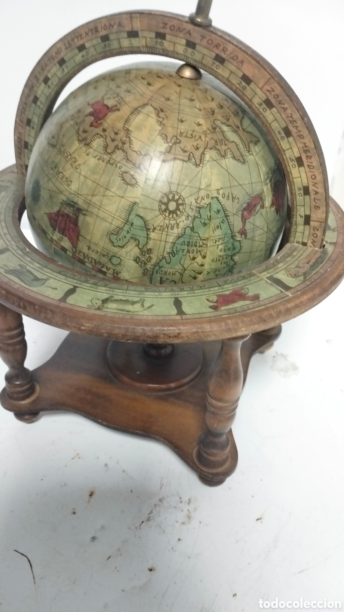 Vintage: Peque&ntilde;a bola del mundo - Foto 3