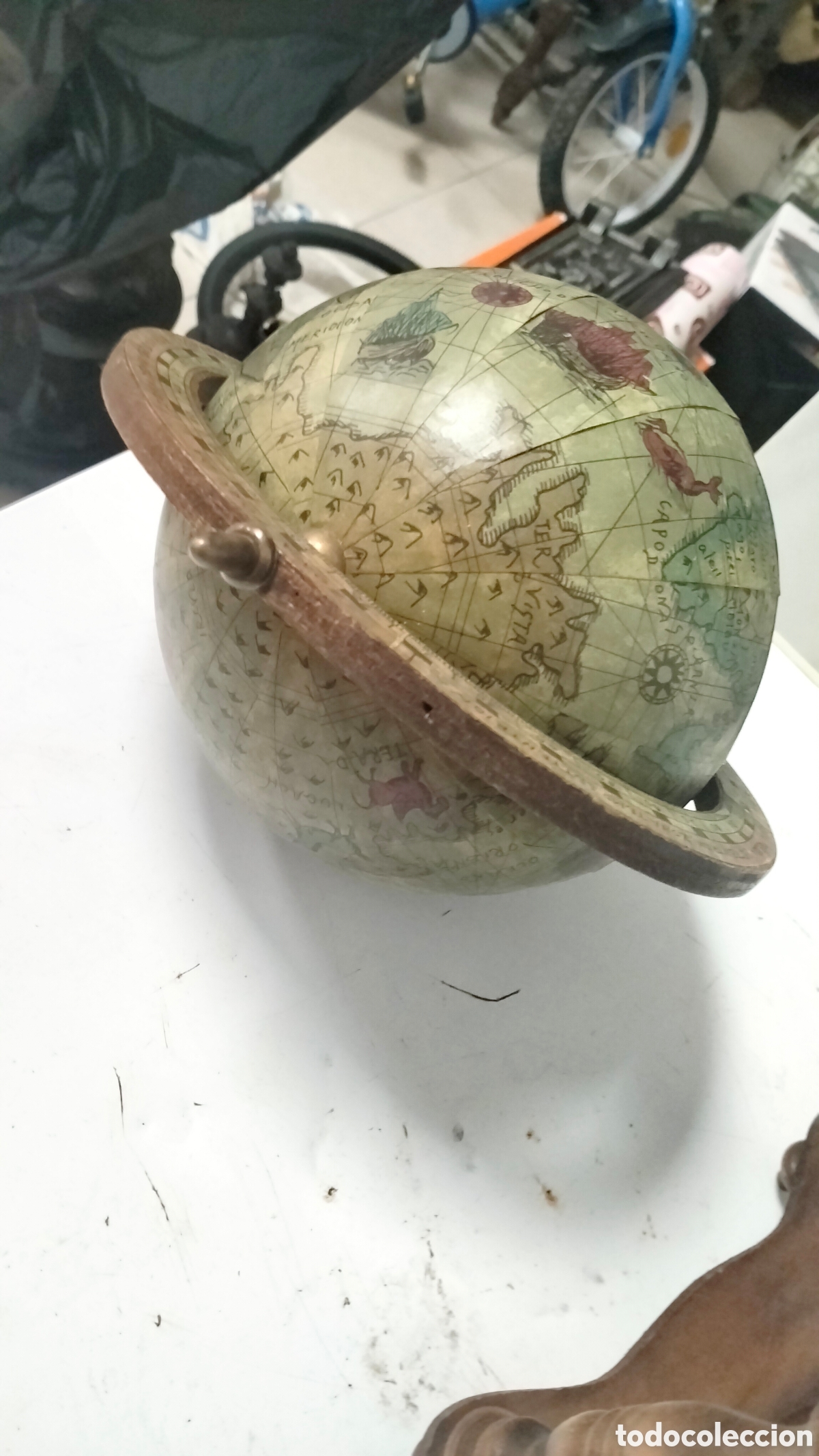 Vintage: Peque&ntilde;a bola del mundo - Foto 5