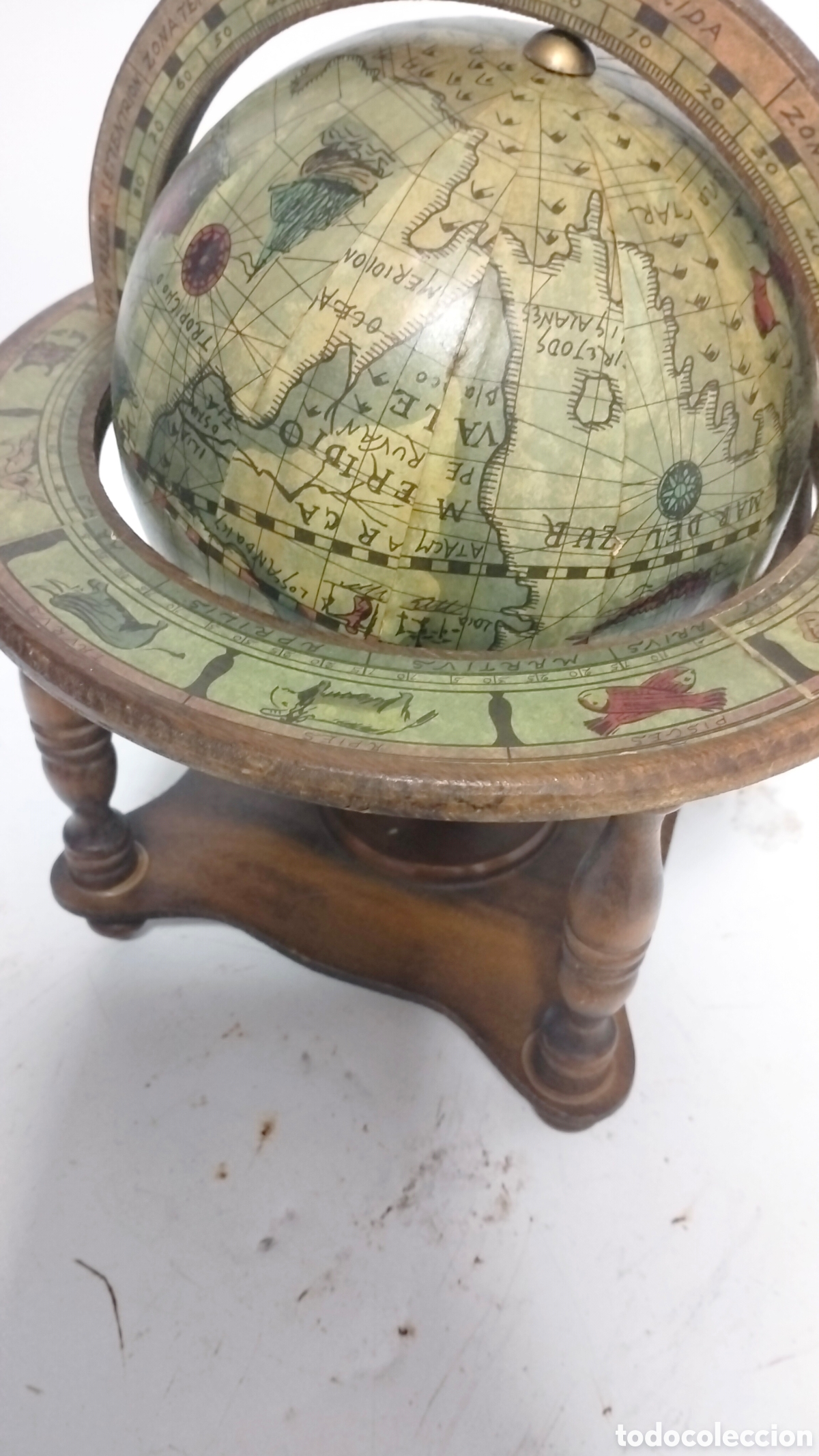 Vintage: Peque&ntilde;a bola del mundo - Foto 1