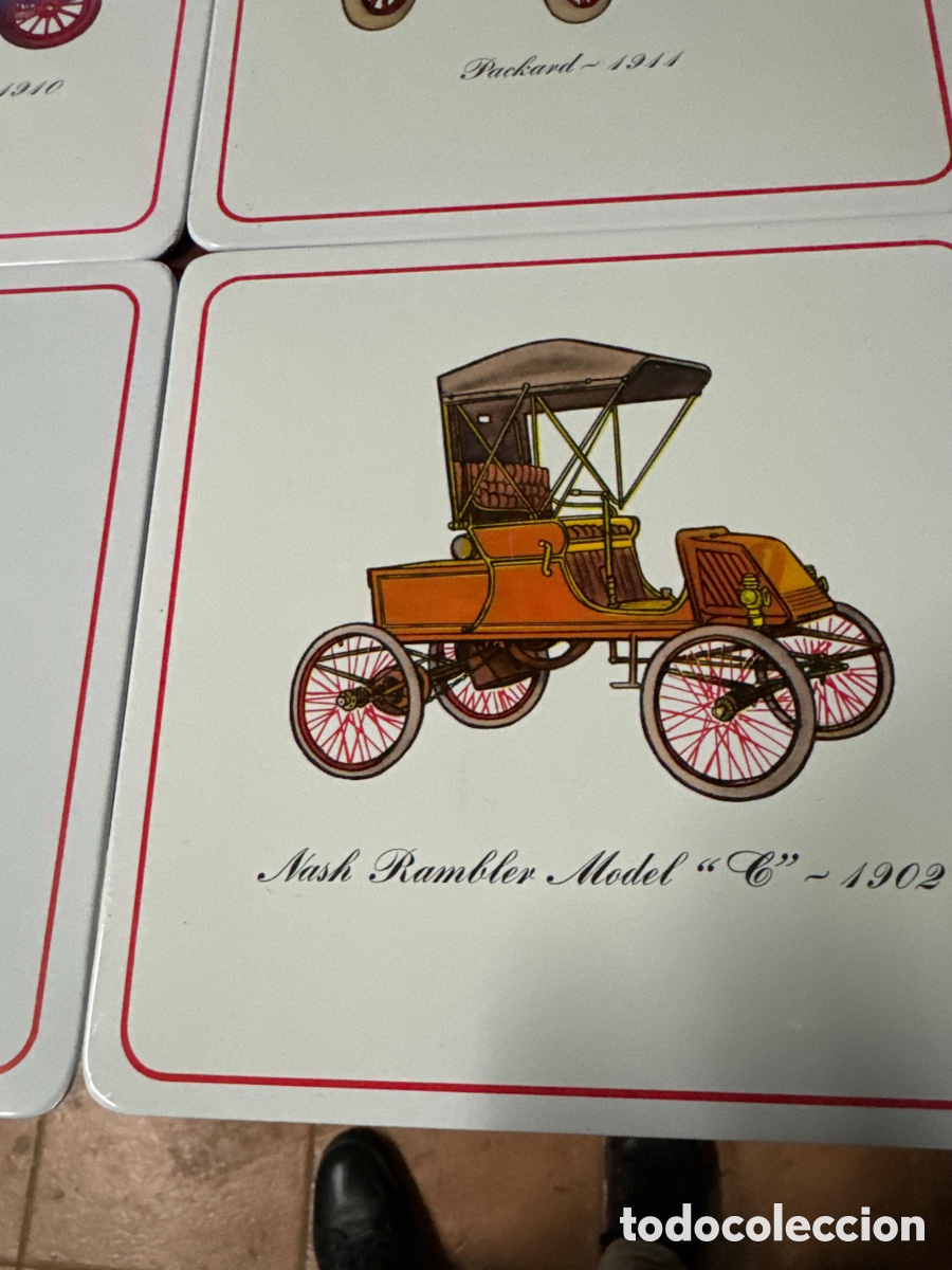 Vintage: Juego de seis cuadros en metal