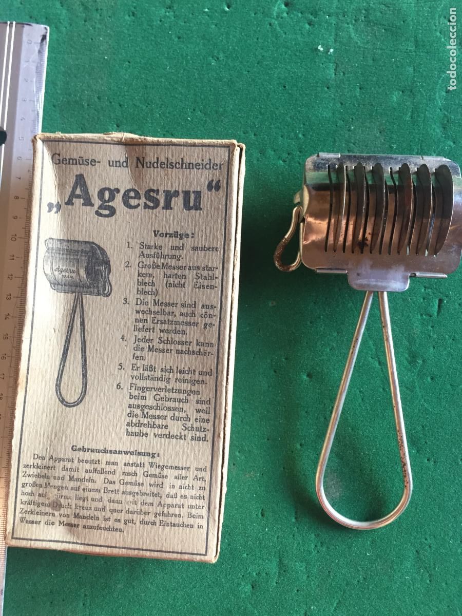 Vintage: APARATO PARA CORTAR VERDURAS AGESRU - Foto 1