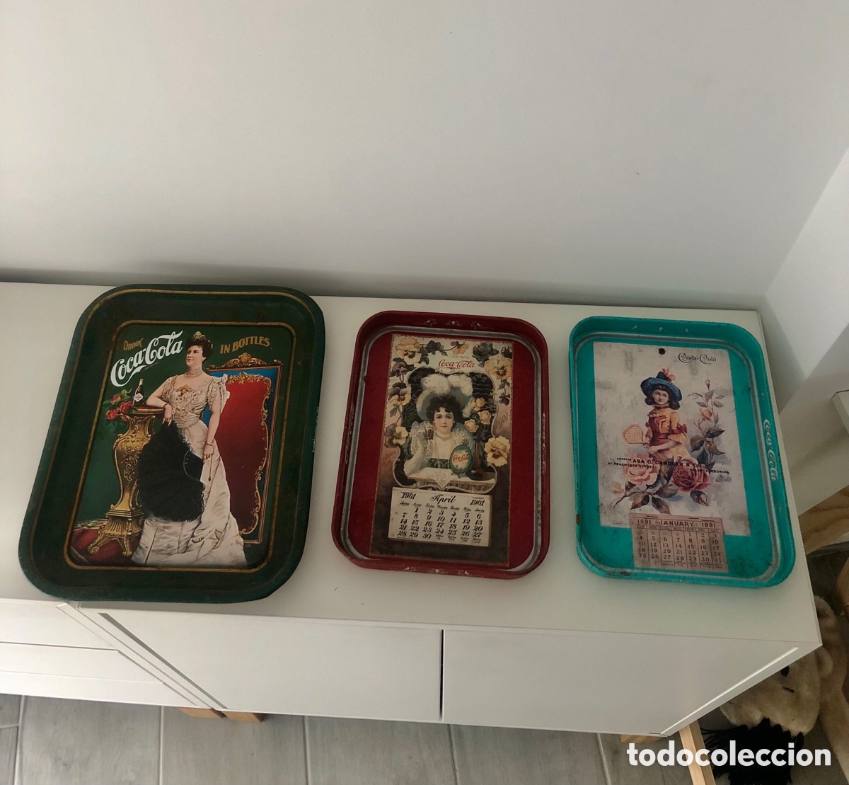 Vintage: Bandejas Coca cola vintage - Foto 2