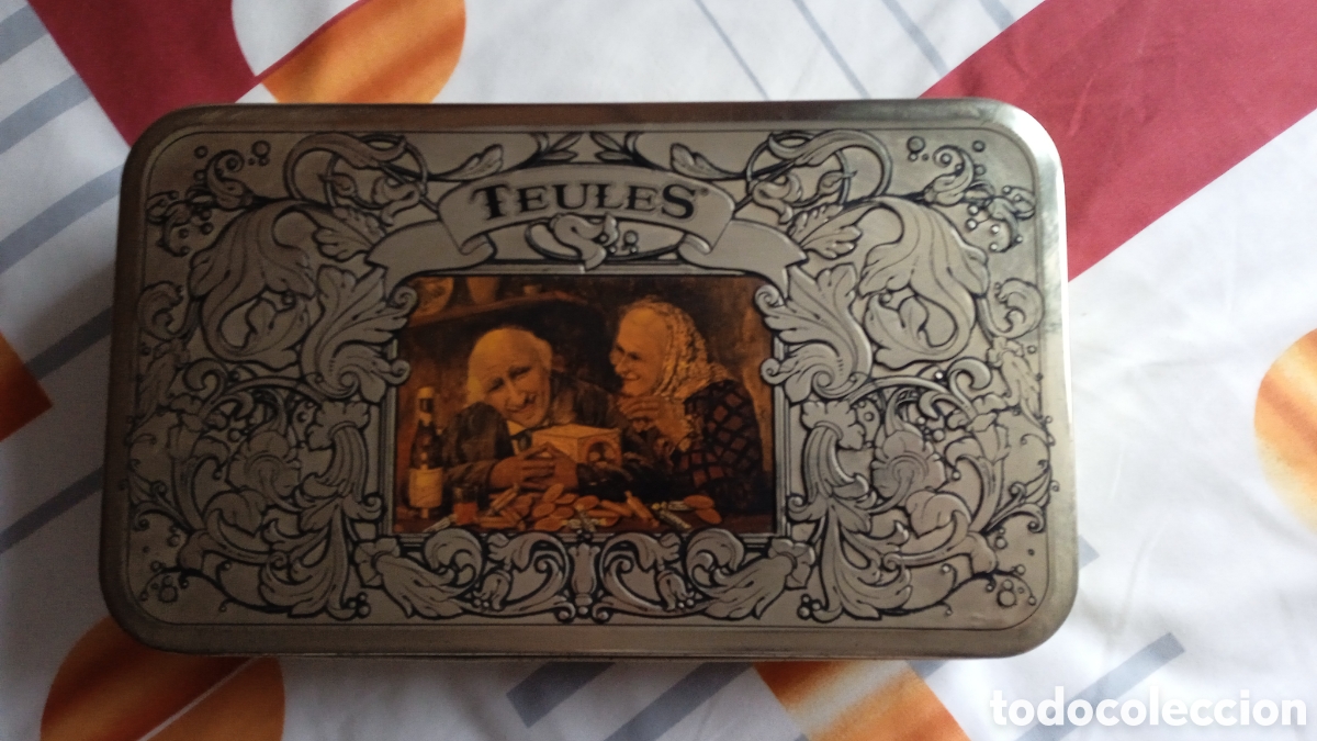 Vintage: Caja galletas Teules antigua. - Foto 5