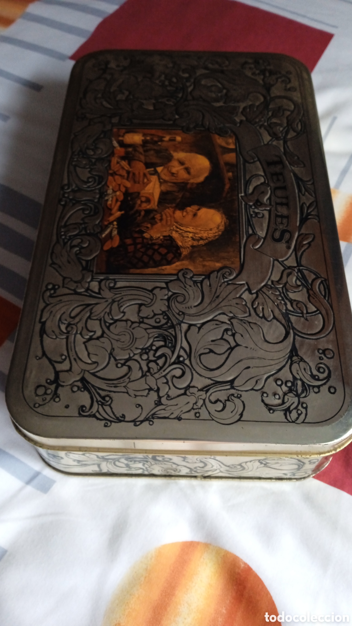 Vintage: Caja galletas Teules antigua. - Foto 3