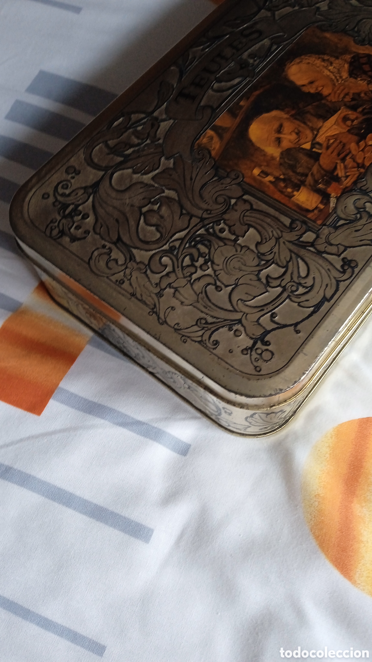 Vintage: Caja galletas Teules antigua. - Foto 2