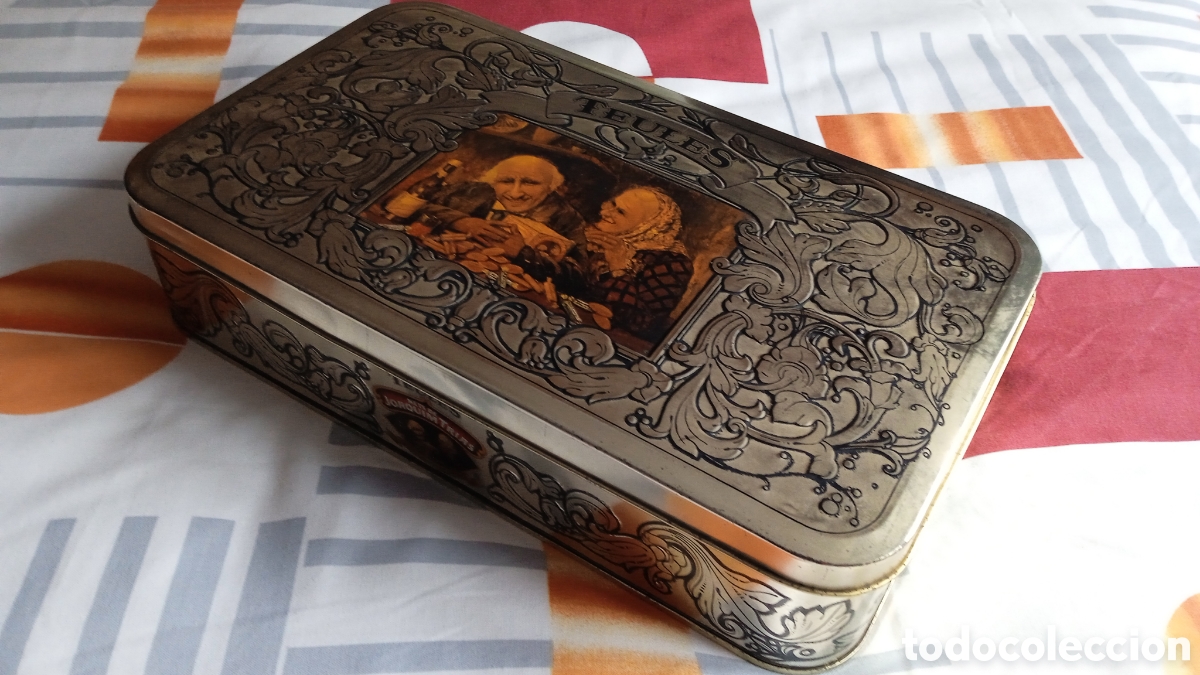Vintage: Caja galletas Teules antigua. - Foto 13