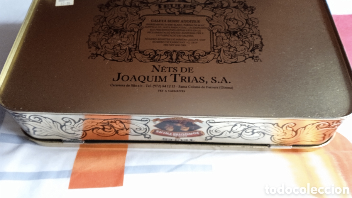 Vintage: Caja galletas Teules antigua. - Foto 14