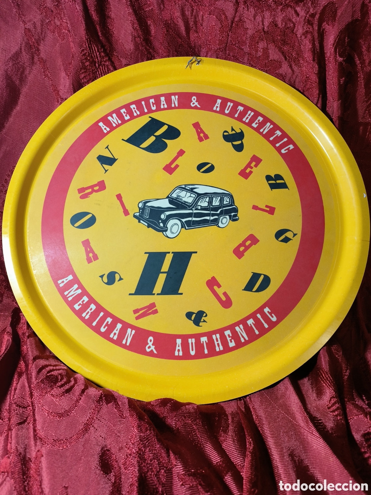 Vintage: Bandeja publicitaria Americana - Foto 1
