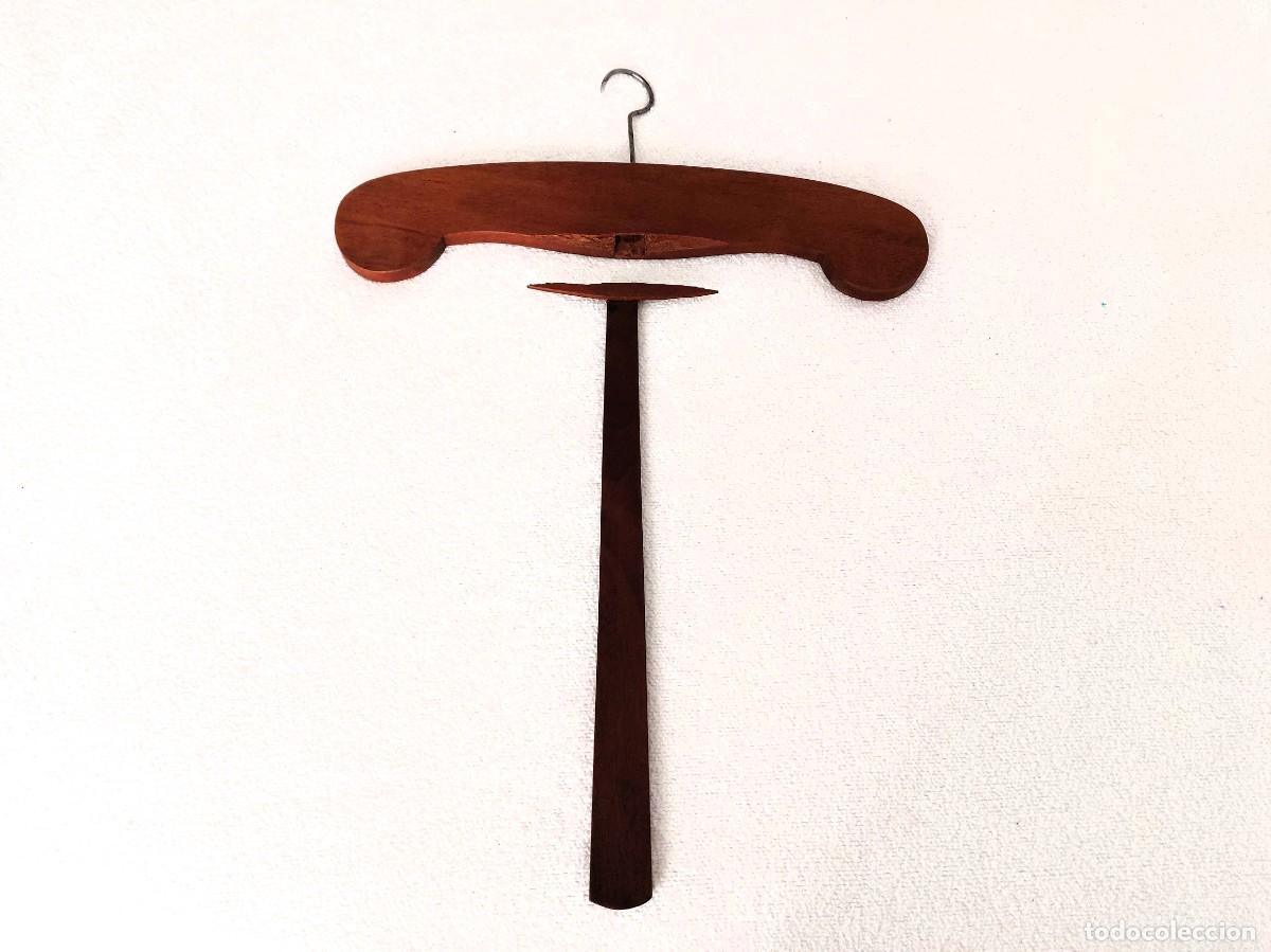 Vintage: PERCHAS DE MADERA a&ntilde;os 40 - Foto 7