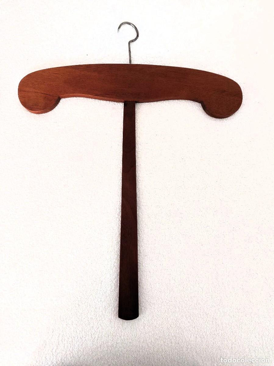 Vintage: PERCHAS DE MADERA a&ntilde;os 40 - Foto 8