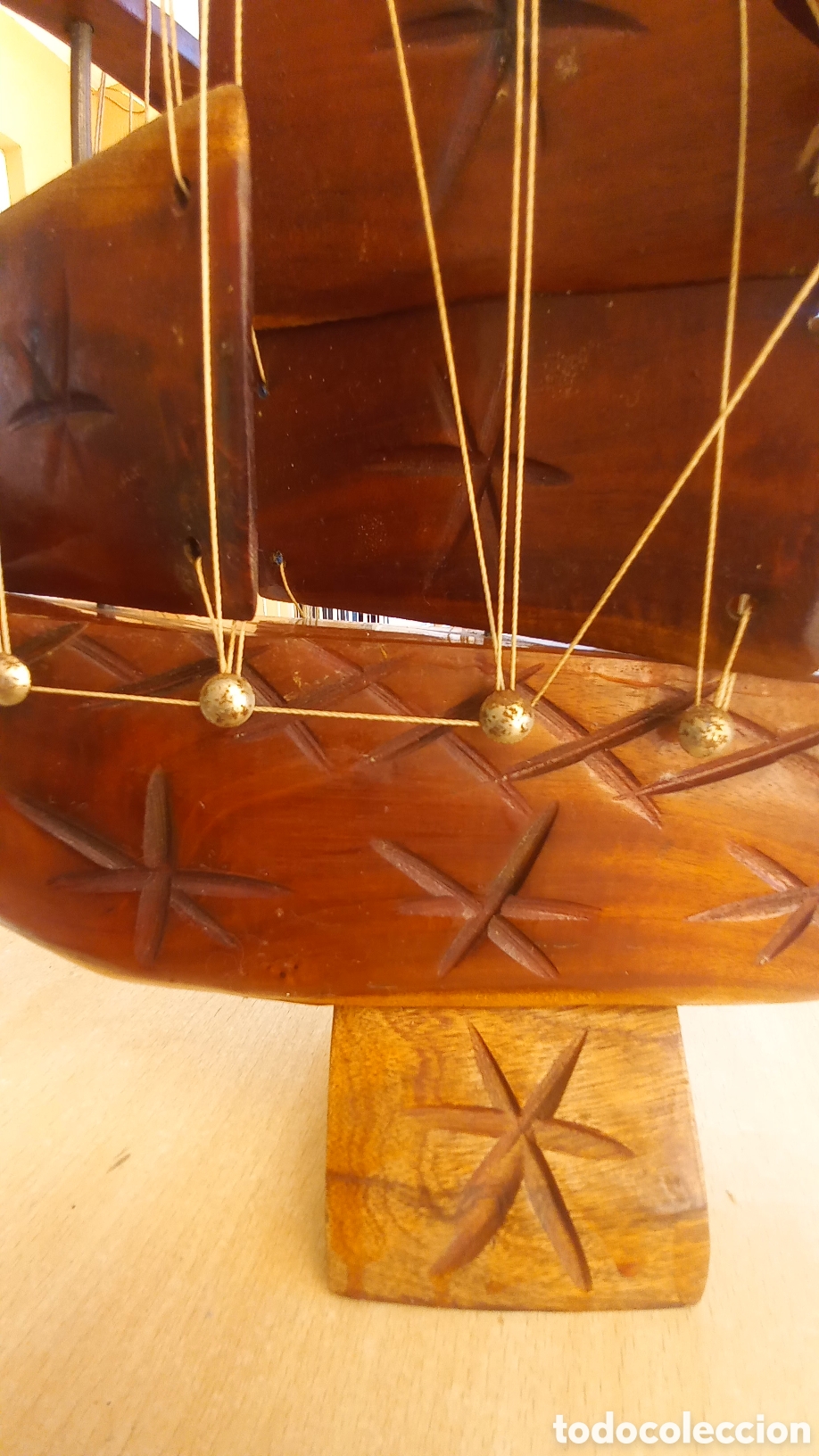 Vintage: Barco de madera Grande - Foto 11