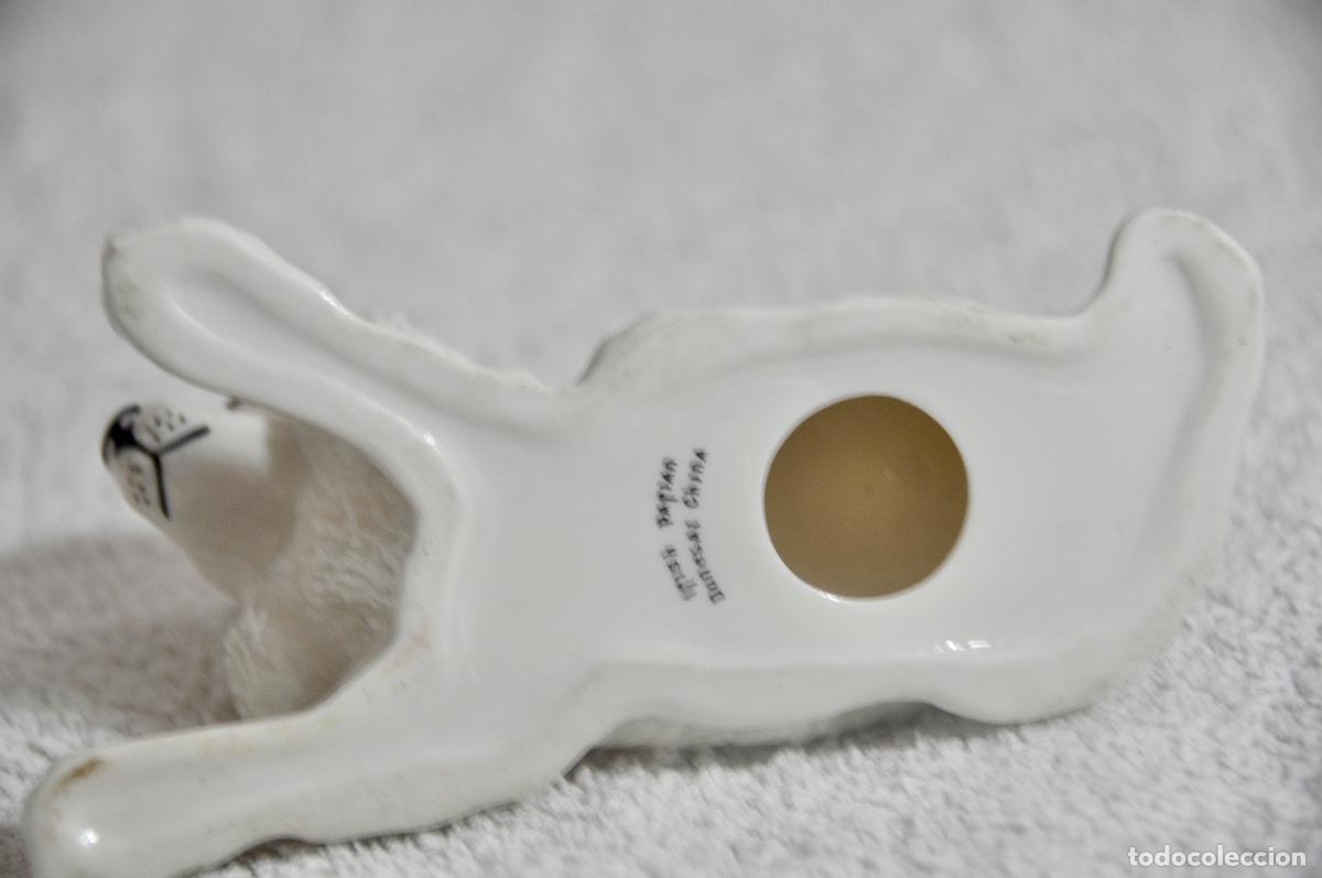 Vintage: Cocker Donegal China Irish Parian en blanco - Foto 7