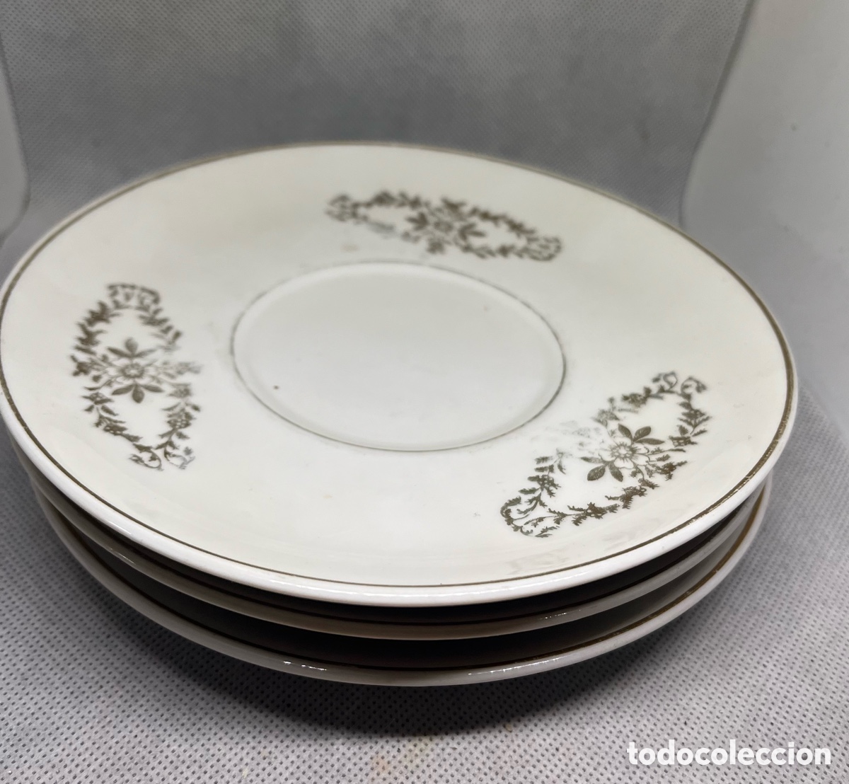 Vintage: 3 PLATOS ROYAL GIJON - Foto 2