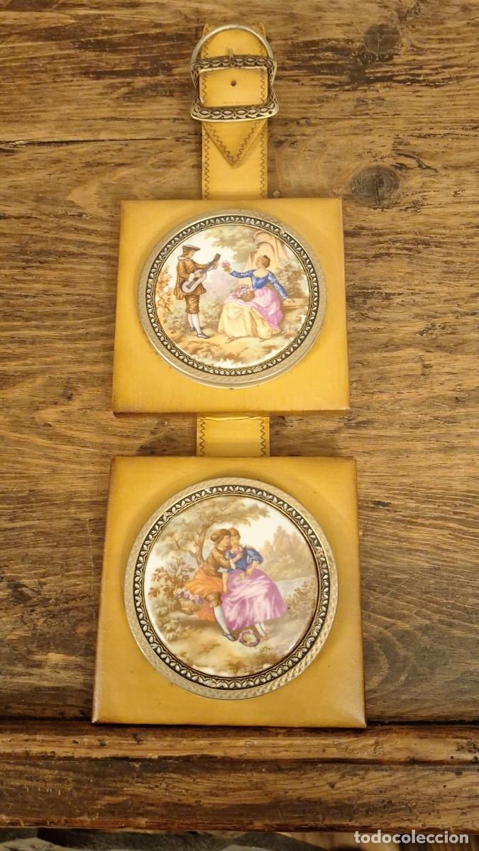 Vintage: Decoraci&oacute;n Vintage de Pared Escenas Rom&aacute;nticas