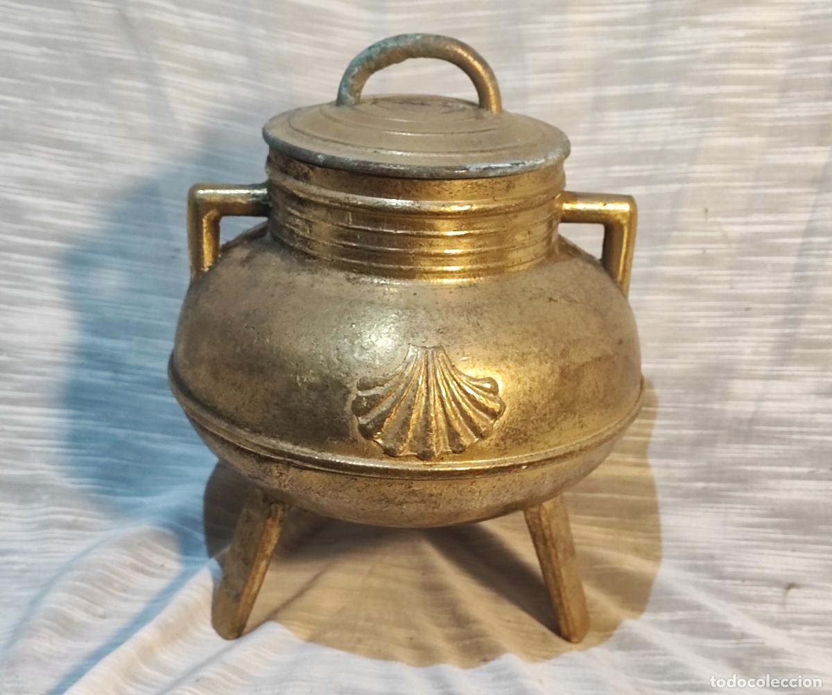 Vintage: OLLA GALLEGA DE BRONCE, PESA 5,5 KLG. - Foto 1