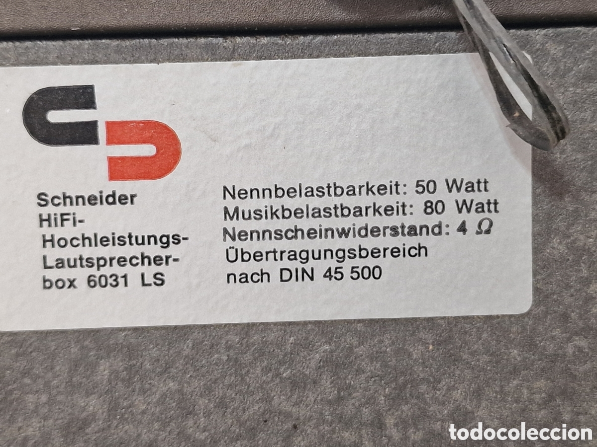 Vintage: Schneider hifi TEAM 300 R - Foto 10